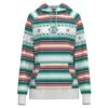 Hooey Ladies "Mesa" Serape Pattern Hoodie