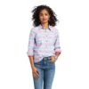 Ariat Women's Billie Jean Shirt 1 Ariat Women's Billie Jean Shirt -Frontier Cowboy Wear 10039862 front