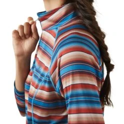 Ariat Women's Horizon 1/4 Zip Top 8 Ariat Women's Horizon 1/4 Zip Top -Frontier Cowboy Wear 10041453 01