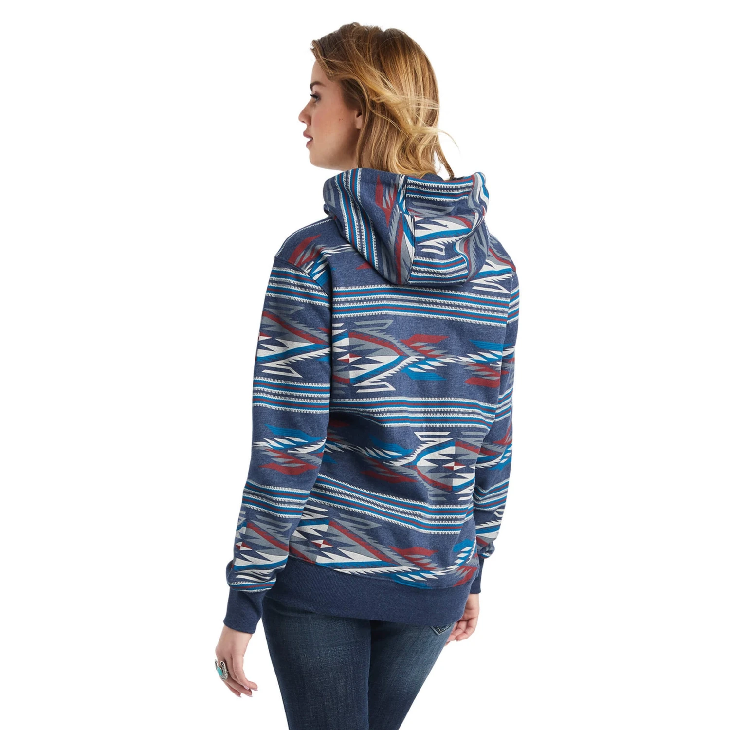 Ariat Women's Chimayo Aztec Hoodie 4 Ariat Women's Chimayo Aztec Hoodie - Image 2