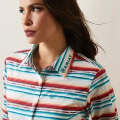 Ariat Women's Striped Shirt 9 Ariat Women's Striped Shirt -Frontier Cowboy Wear 10043551 01 warm