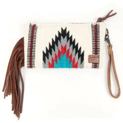 American Darling White Black Clutch -Frontier Cowboy Wear 118620 C