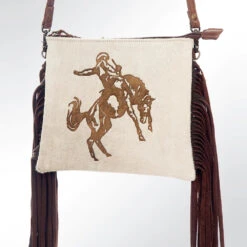 American Darling Bronc Crossbody -Frontier Cowboy Wear 119911 z