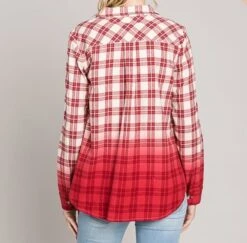 Dip Dye Plaid Long Sleeve -Frontier Cowboy Wear 16747783 0cdc897b 5196 42f7 96a1 704920a0e3da