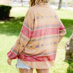 Aztec Suede Shirt Cardigan -Frontier Cowboy Wear 16920173 3ef58c76 ab8b 44de 90a0 607f7246bcc3