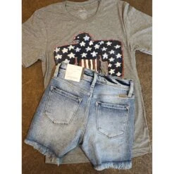 KanCan HIGH RISE DENIM SHORTS -Frontier Cowboy Wear 20210624 160753