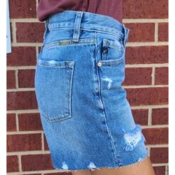 KanCan High Rise Distressed Shorts -Frontier Cowboy Wear 20220616 112445