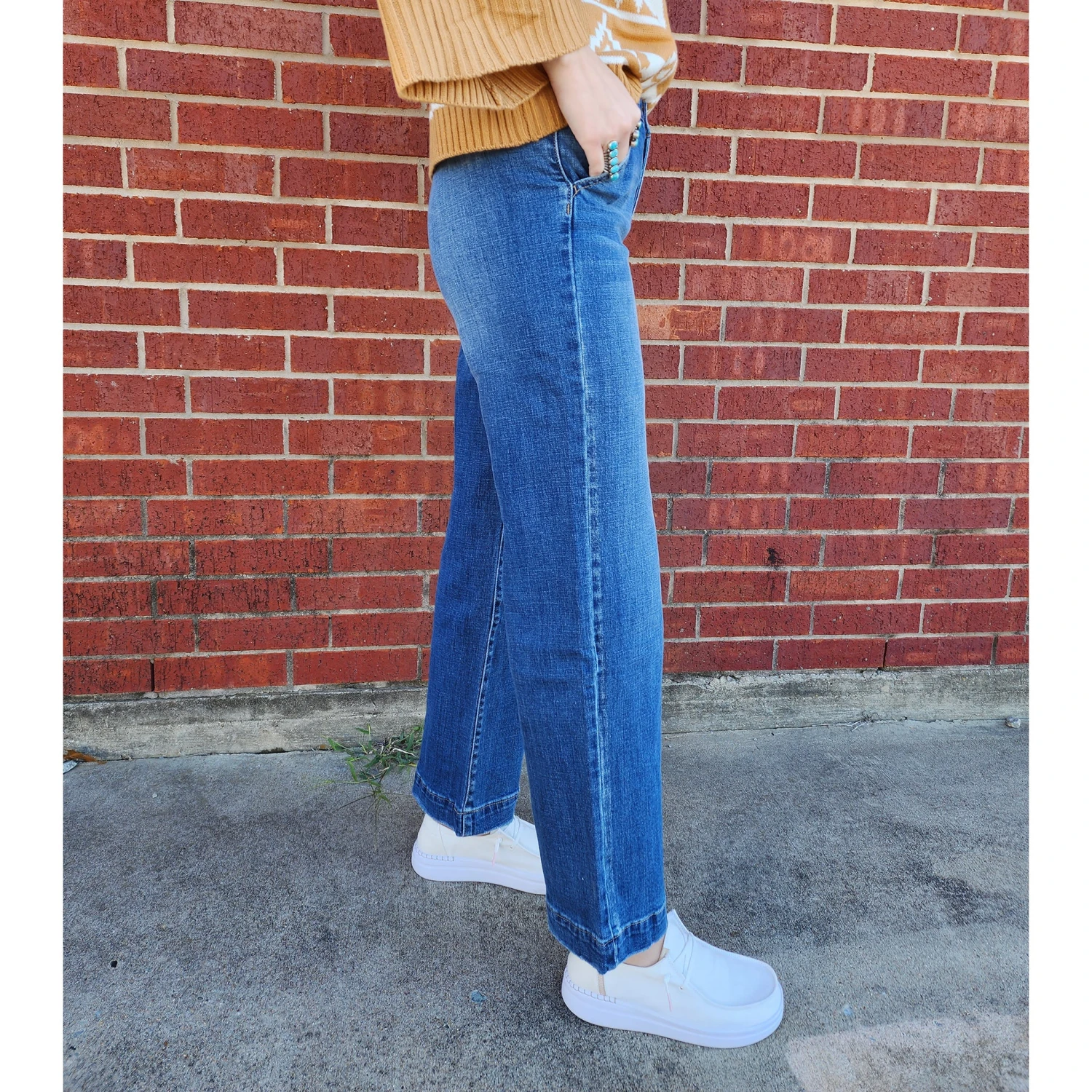 KanCan High Rise Wide Leg Trouser 4 KanCan High Rise Wide Leg Trouser - Image 2