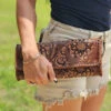 American Darling Tooled Leather Clutch -Frontier Cowboy Wear 20230524 134550