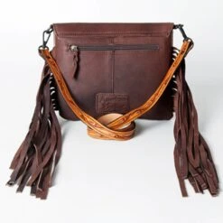 American Darling Hide Fringe Tooled Crossbody Purse -Frontier Cowboy Wear 3 ca1588e2 18f5 46fd a7ed b25d98819f82