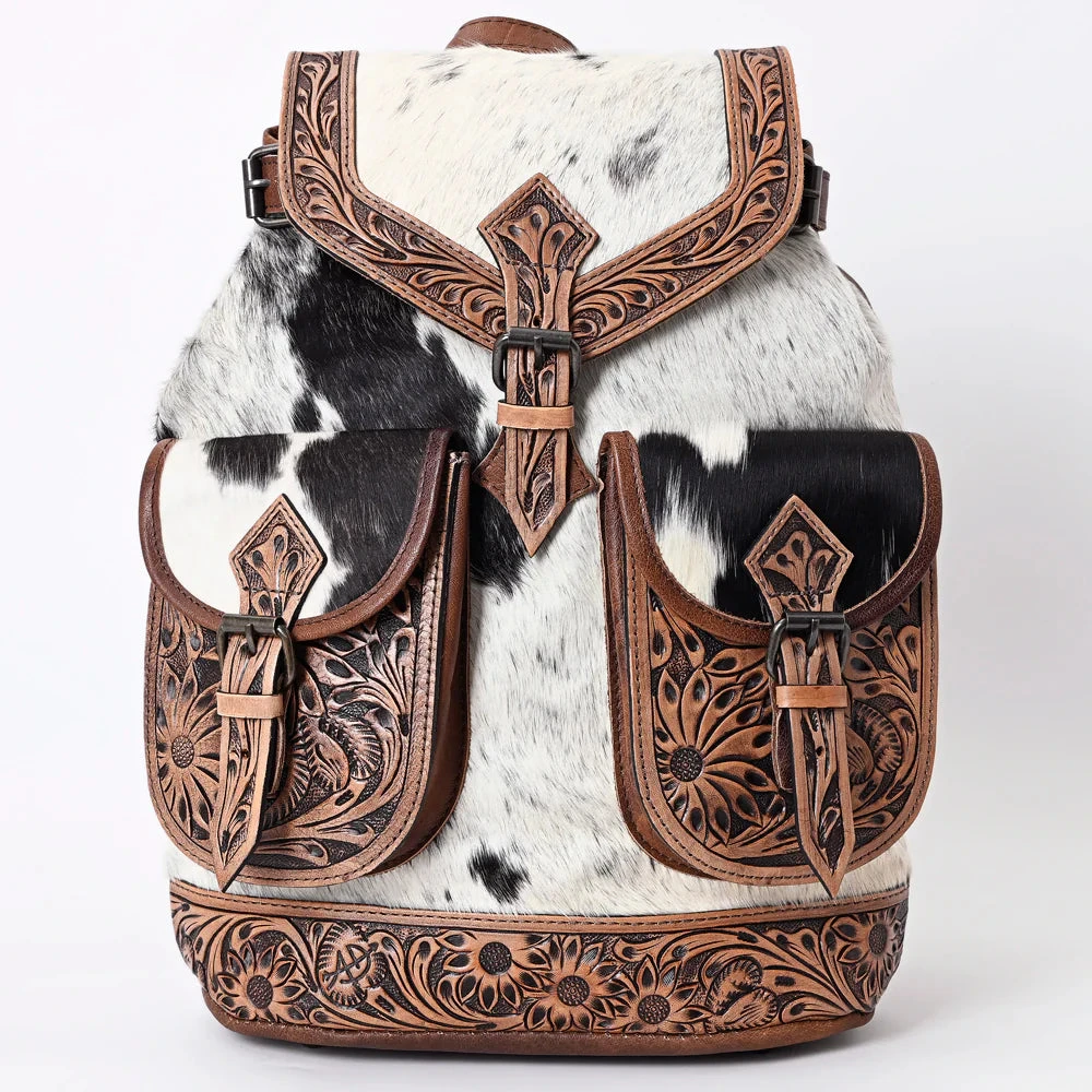 American Darling Tooled Hide Backpack 3 American Darling Tooled Hide Backpack