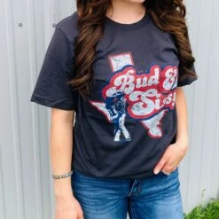 Bud & Sissy Tee -Frontier Cowboy Wear BUDSISSYa