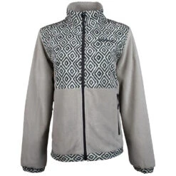 Hooey Women's Tan And Black Fleece Jacket