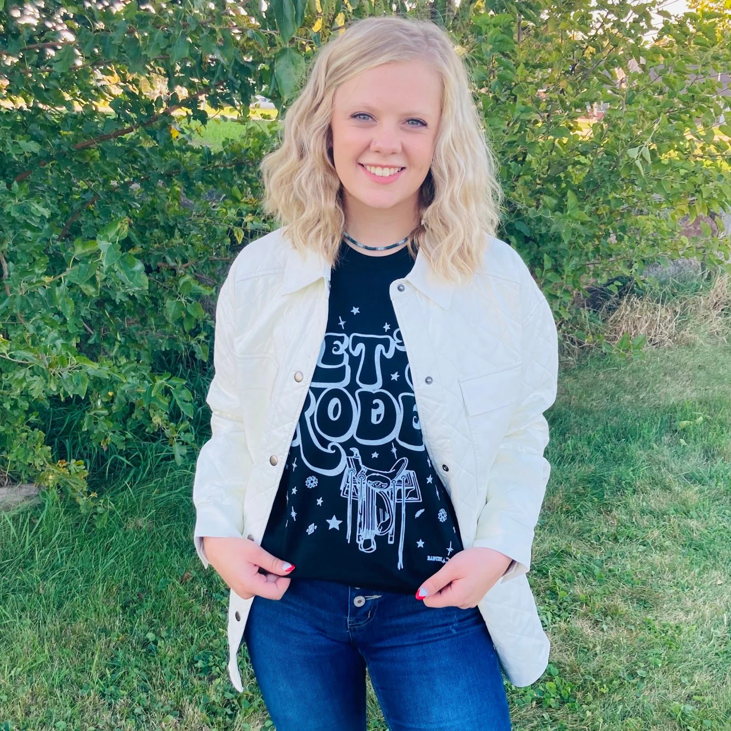 Cream Diamond Quilted Leather Jacket 4 Cream Diamond Quilted Leather Jacket - Image 2