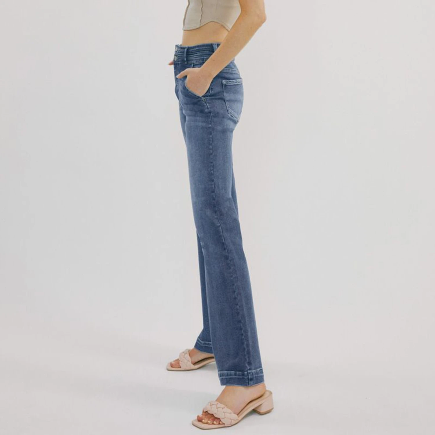 KanCan High Rise Holly Flare Jeans 6 KanCan High Rise Holly Flare Jeans - Image 4