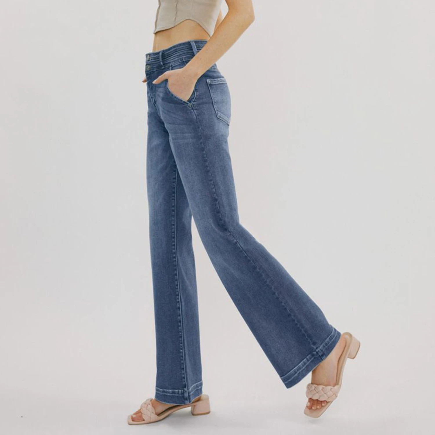 KanCan High Rise Holly Flare Jeans 5 KanCan High Rise Holly Flare Jeans - Image 3