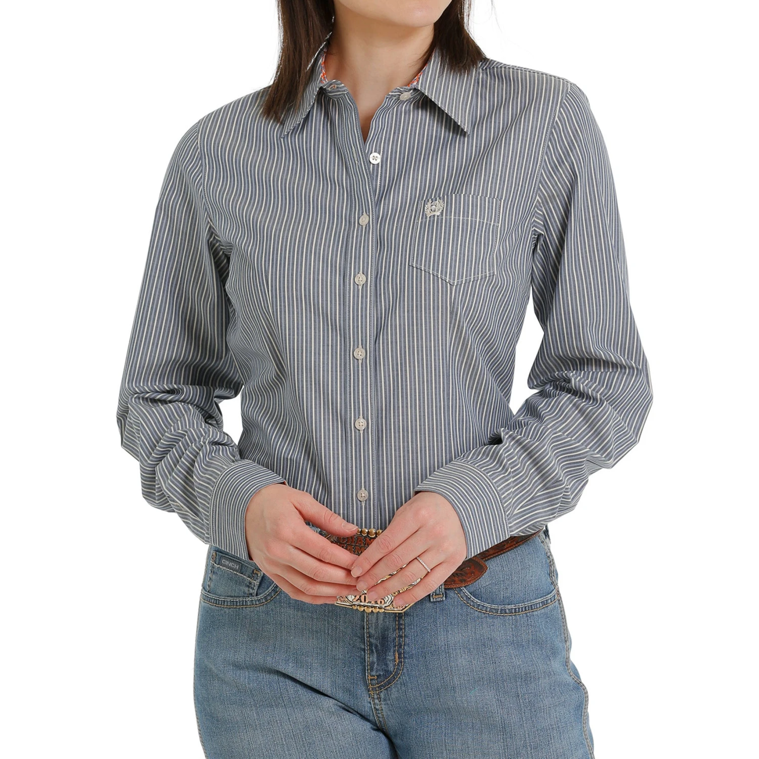 Cinch Light Blue Stripe Shirt 3 Cinch Light Blue Stripe Shirt