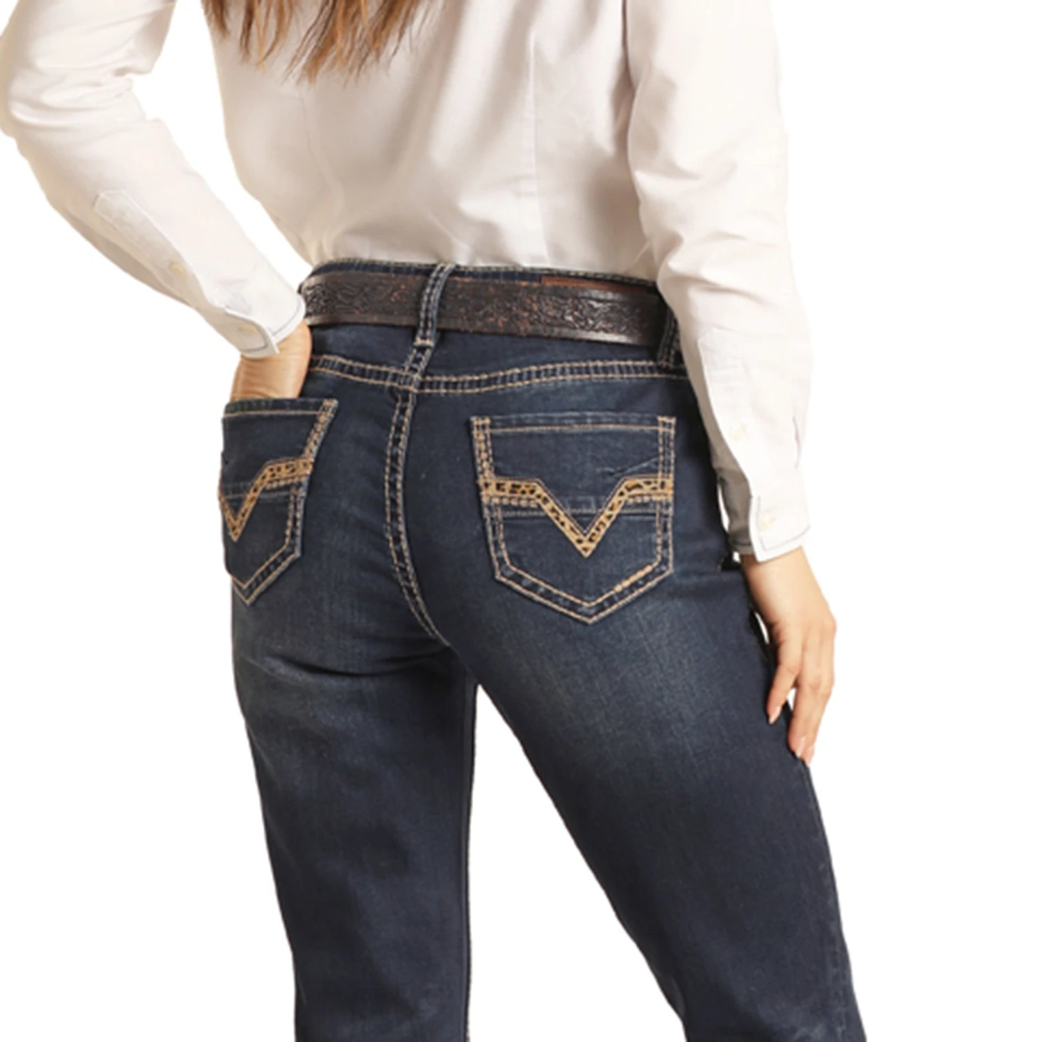 Ladies Cheetah Pocket Riding Jean 6 Ladies Cheetah Pocket Riding Jean - Image 4