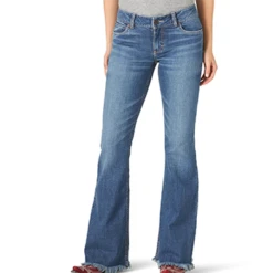 Wrangler Desiree Raw Hem Flare Jean -Frontier Cowboy Wear ScreenShot2022 01 03at7.48.06PM