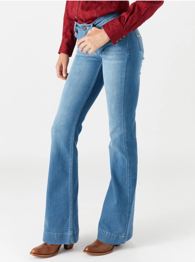 Kimes Ranch Lola Soho Light Wash Trouser Jean 4 Kimes Ranch Lola Soho Light Wash Trouser Jean - Image 2