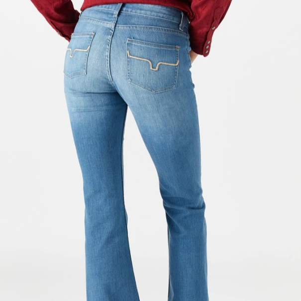 Kimes Ranch Lola Soho Light Wash Trouser Jean 5 Kimes Ranch Lola Soho Light Wash Trouser Jean - Image 3