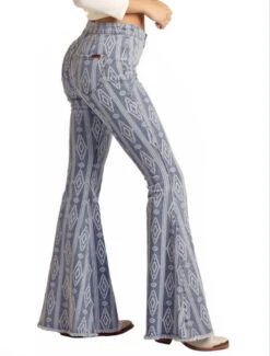 Rock & Roll Cowgirl Light Wash Aztec Jeans -Frontier Cowboy Wear Screenshot2022 07 13133056
