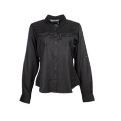 Hooey Women's Black Pearl Sanp Sol Shirt