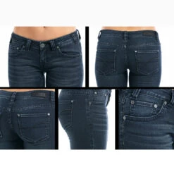 Rock & Roll Cowgirl Junior Low Rise Skinny Jean -Frontier Cowboy Wear W0S7660 A