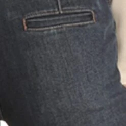 Rock & Roll Cowgirl Jr. Fit High Rise Dark Wash Trouser -Frontier Cowboy Wear W8H2687 P