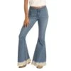 Rock & Roll Cowgirl High Rise Dip Dye Bell Bottom Jeans 1 Rock & Roll Cowgirl High Rise Dip Dye Bell Bottom Jeans -Frontier Cowboy Wear WPB3511