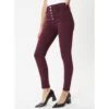 KanCan Burgundy High Rise Skinny Jean -Frontier Cowboy Wear kc9252bg 7