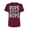 Hooey Women's Cranberry Rope Tee -Frontier Cowboy Wear s5o0LRTE